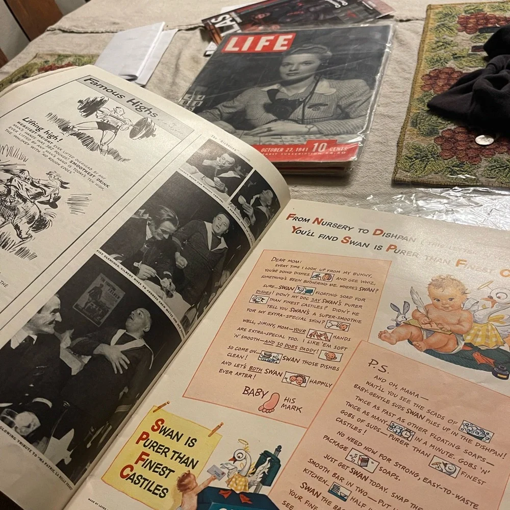 Vintage LIFE Magazine March 1943 - Picture 3 of 3